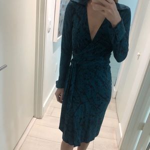DVF wrap dress